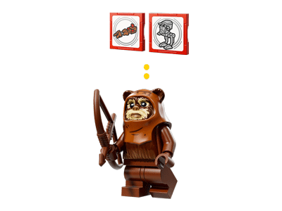 LEGO set 75424 SMART Play: AT-ST Attack on Endor Ewok