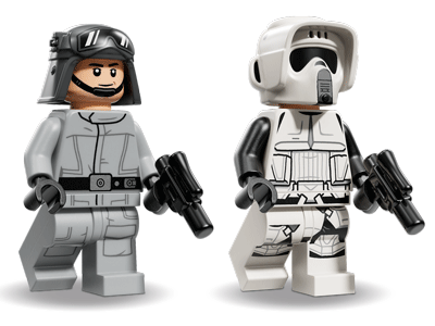 LEGO set 75424 SMART Play: AT-ST Attack on Endor Minifigs