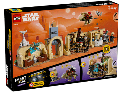 LEGO set 75425 SMART Play: Mos Eisley Cantina Box Back