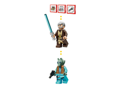 LEGO set 75425 SMART Play: Mos Eisley Cantina Greedo