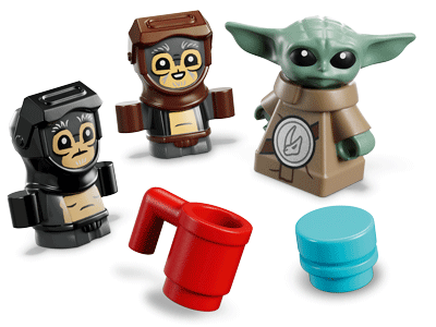 LEGO set 75445 Anzellan Starship Minifigs