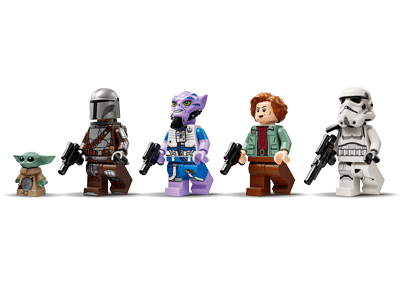 LEGO set 75447 The Razor Crest Minifigs