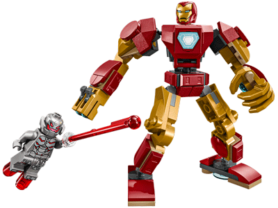 Iron Man Mech vs. Ultron