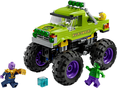 The Hulk Truck vs. Thanos