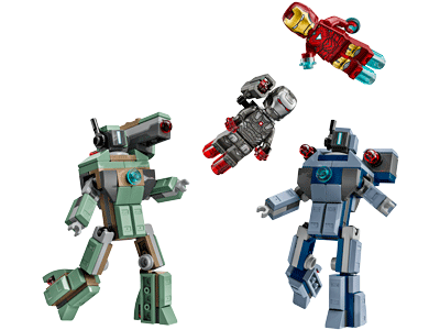 76320 Iron Man & War Machine vs. Hammer Drones