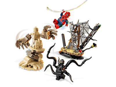 LEGO set 76334 Epic Battle: Spider-Man vs. Sandman