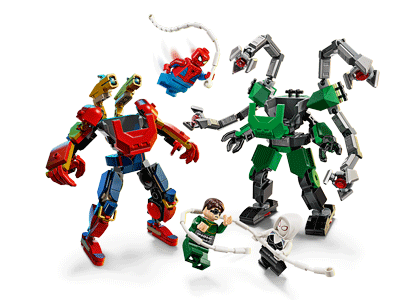 LEGO set 76338 Mech Battle: Spider-Man vs. Doc Ock