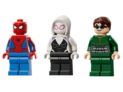 LEGO set 76338 Mech Battle: Spider-Man vs. Doc Ock Minifigs