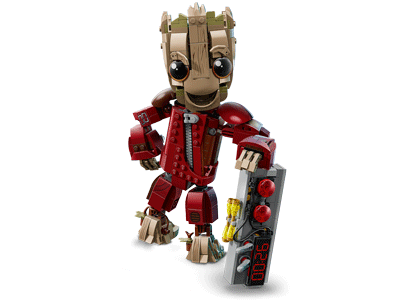 LEGO set 76341 Ravager Jumpsuit Groot