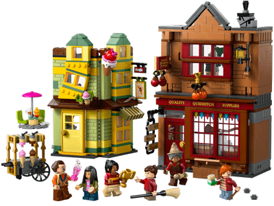 LEGO set 76452 Quality Quidditch™ Supplies & Ice Cream Parlour