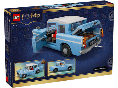 LEGO set 76470 Enchanted Flying Ford Anglia Box Back