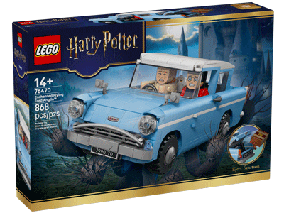 LEGO set 76470 Enchanted Flying Ford Anglia Box Front