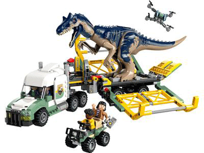 Dinosaur Missions: Allosaurus Transport Truck