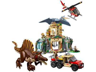 Spinosaurus & Quetzalcoatlus Air Mission