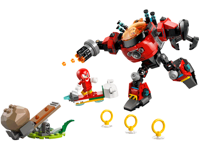 77005 Knuckles vs. Dr. Eggman Egg Crusher Mech
