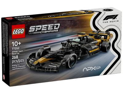 LEGO set 77252 APXGP Team Race Car from F1® The Movie Box Front