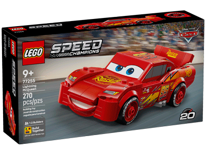 77255-box-front LEGO set 77255 Lightning McQueen Box Front