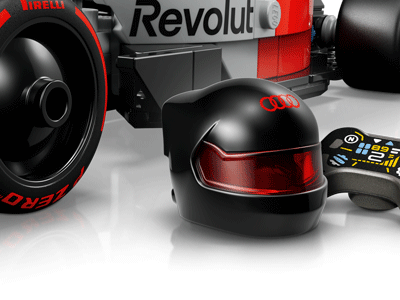 LEGO set 77259 Audi Revolut F1 Team R26 Race Car