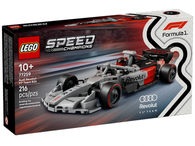 LEGO set 77259 Audi Revolut F1 Team R26 Race Car Box Front