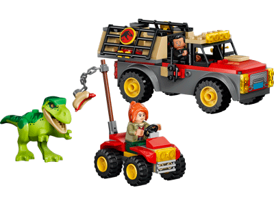 Young T. rex Transport Truck