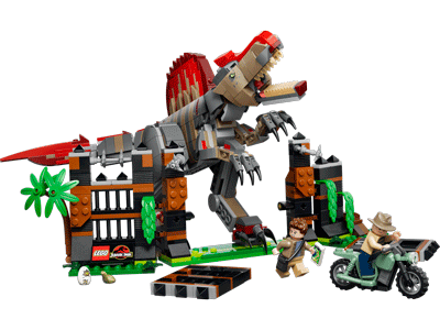 Spinosaurus Dinosaur Escape