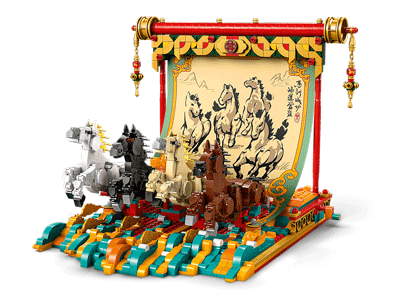 LEGO set 80119 Galloping Horses Canvas