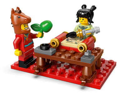 LEGO set 80119 Galloping Horses Canvas