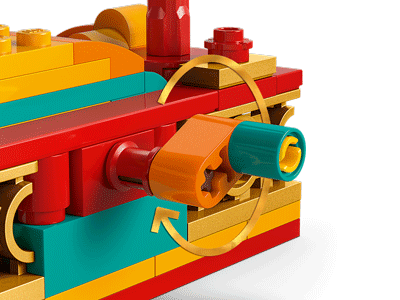 LEGO set 80119 Galloping Horses Canvas