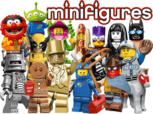 Group of LEGO Collectible Minifigures