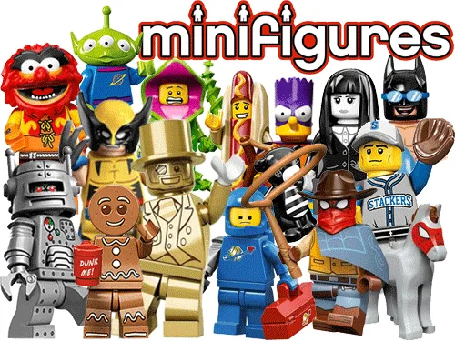 Group of LEGO Collectible Minifigures