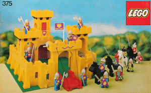 LEGO set 375 Yellow Castle