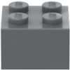 LEGO Brick Color Dark Bluish Gray