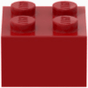 LEGO Brick Color Dark Red