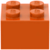LEGO Brick Color Reddish Orange