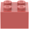 LEGO Brick Color Sand Red