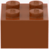 LEGO Brick Color Reddish Brown