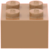 LEGO Brick Color Medium Nougat
