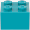 LEGO Brick Color Dark Turquoise
