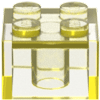 LEGO Brick Color Trans Fire Yellow