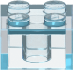 Transparent Light Bluish Green