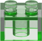 Transparent Bright Green