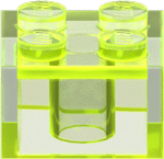 Transparent Flourescent Green