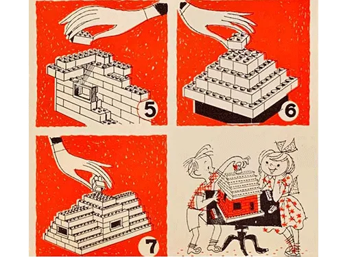 LEGO® Idea book from 1955 - LEGO Building Tips and Tutorials