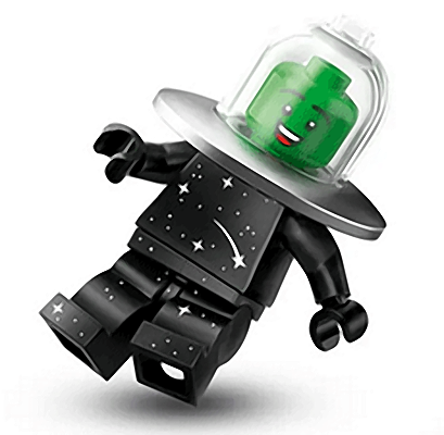 Flying Saucer Costume Fan