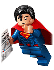 LEGO Superman Minifigure