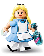 LEGO Alice Minifigure