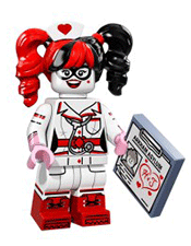 LEGO Nurse Harley Quinn Minifigure