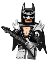 LEGO Glam Metal Batman Minifigure