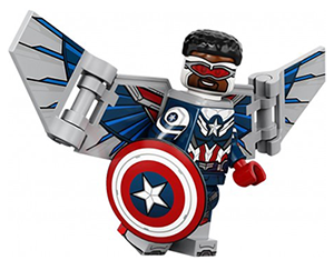 LEGO Captain America Minifigure