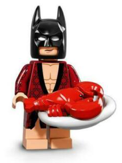 LEGO Lobster Lovin' Batman Minifigure